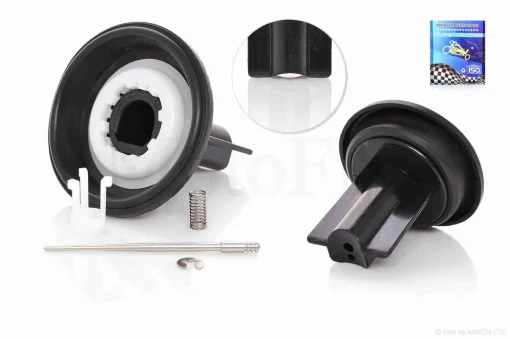 Мембрана карбюратора затворная GY6 80 квадратная с ушами "LIPAI", QT-026713