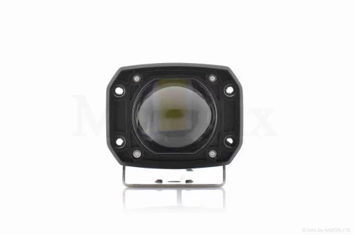 Фара додаткова діодна прямокутна, 80-65mm, 12-80V, IP67, біле/жовте світло #LPS-808 "L", QT-033491