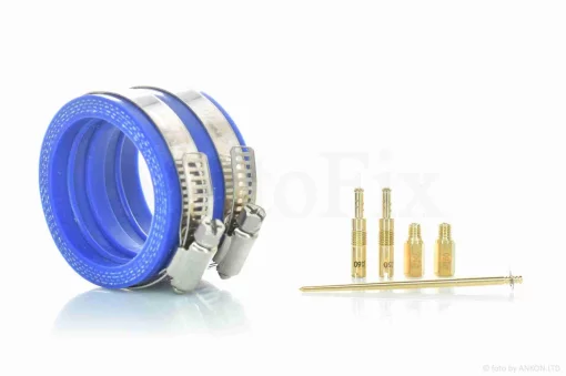 Карбюратор PWK36 ручне підкачування +патрубок, жиклери, голка "KEIHIN" , QT-031050