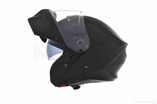 Шлем трансформер "DAVID" (#D809, черный матовый, XL, очки, ABS), QT-033504