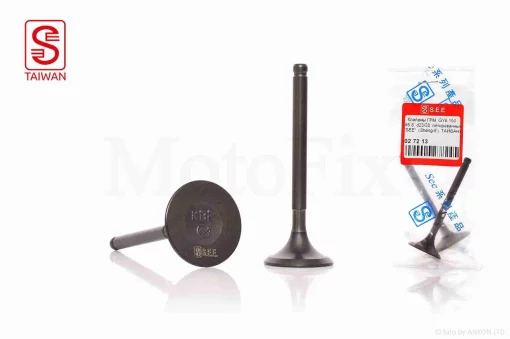 Клапани ГРМ d23/28, h65.8 GY6 150 леговані "SEE" (Sheng-E) ТАЙВАНЬ, QT-027213
