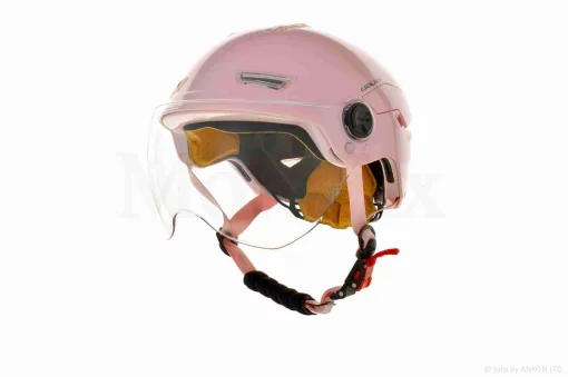 Шлем каска "DAVID" (#D316, розовый, M-XL, ABS), QT-031425