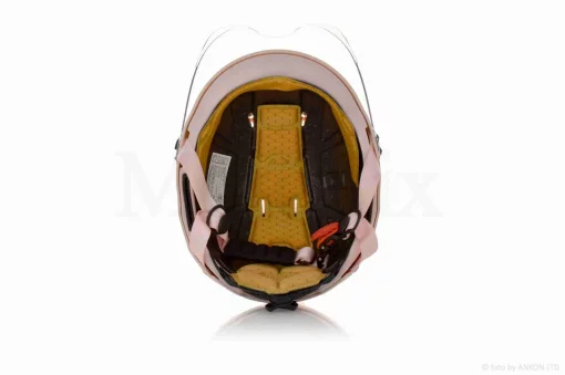 Шлем каска "DAVID" (#D316, розовый, M-XL, ABS), QT-031425