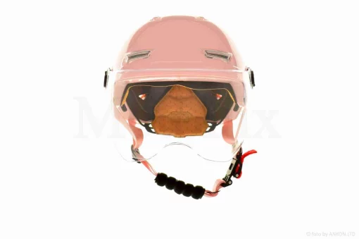 Шлем каска "DAVID" (#D316, розовый, S-M, ABS), QT-031426