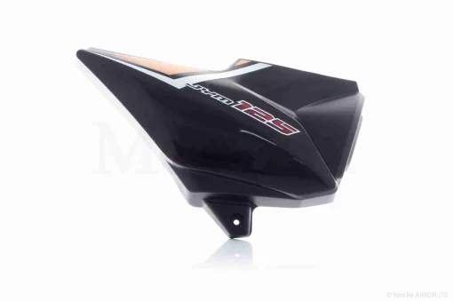 Пластик JYM125 кришка АКБ, права, чорна, QT-033853