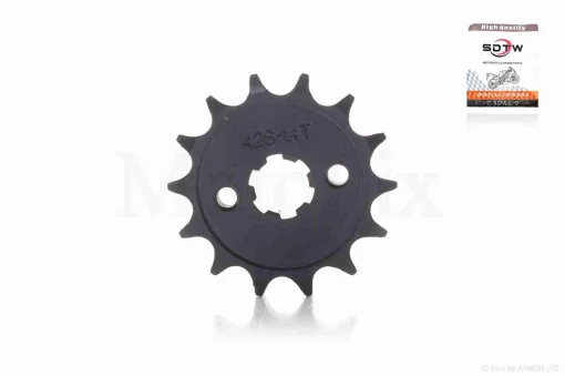 Зірка трансмісії передня Delta 428-14 "SDTW" (black), QT-028001