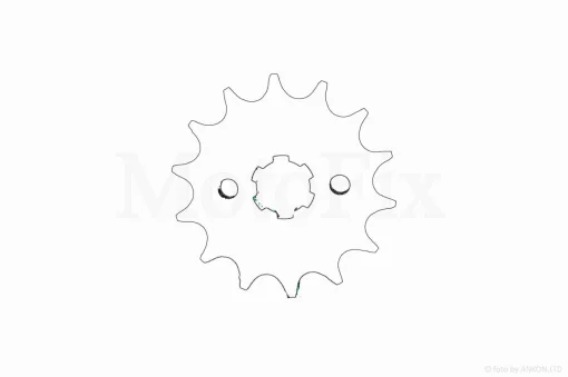 Зірка трансмісії передня Delta 428-14 "SDTW" (black), QT-028001