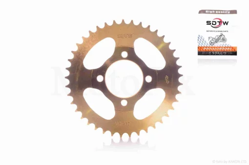 Зірка трансмісії задня 4-72/52, d55, D170 428-41T Delta "SDTW" (gold), QT-028005