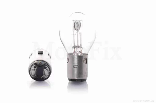 Лампа фари H6 (BA20D) 12V 35/35W груша "DR", QT-036901