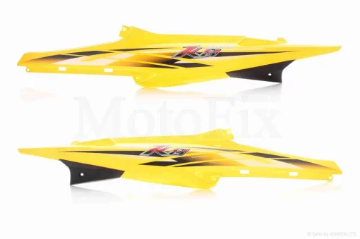 Пластик JS110-5 боковини, жовтий "JIANSHE", QT-033992