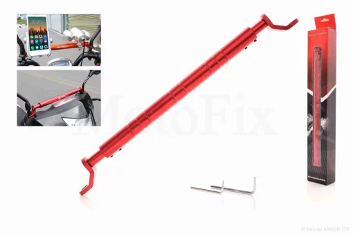 Перемичка керма для навісного обладнання, червона, QT-028455