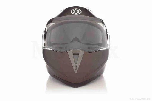Шлем трансформер "VLAND" #158, бронзовый матовый, очки, L, QT-028497