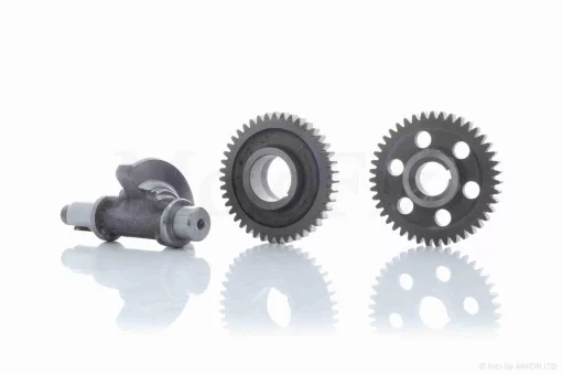 Вал балансирный ATV JS250ATV-5 L-115 +шестерня на коленвал "JIANSHE", QT-034050