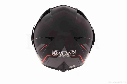 Шлем трансформер "VLAND" #158, черно-красный, очки, L, QT-028501