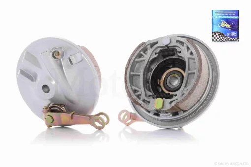 Кришка барабана гальмівного (перед) Delta d12 +колодки "LIPAI", QT-032029