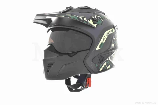 Шлем стритфайтер "IBK" (#819-7, YQ-75, XL), QT-034276