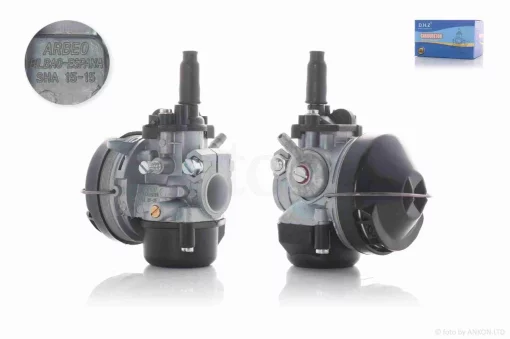 Карбюратор Dellorto SHA 15.5mm +фільтр (PEUGEOT 103, MBK 51) "DHZ", QT-034309