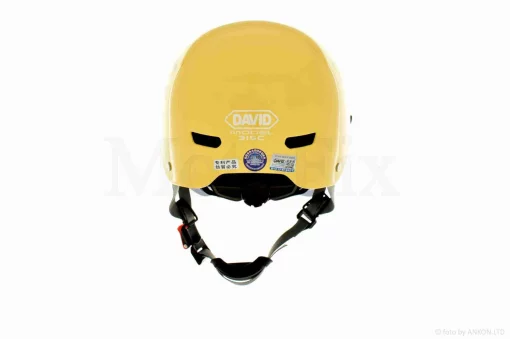 Шлем открытый подростковый "DAVID" (#315C, желтый глянцевый, M-XL, ABS), QT-032278