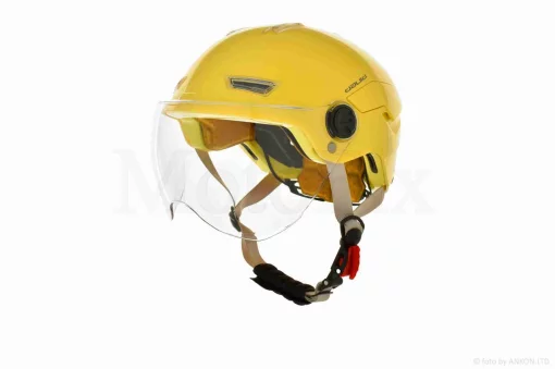 Шлем каска "DAVID" (#D316, желтый, M-XL, ABS), QT-032287