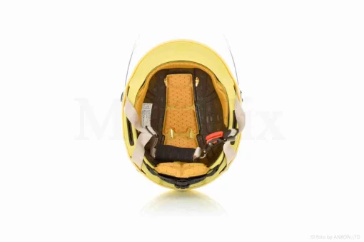 Шлем каска "DAVID" (#D316, желтый, M-XL, ABS), QT-032287