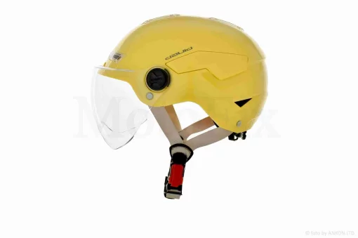 Шлем каска "DAVID" (#D316, желтый, S-M ABS), QT-032288