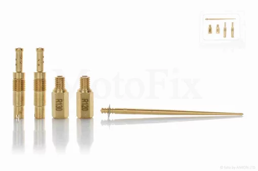 Карбюратор PWK30 ручной подсос +патрубок, жиклеры, игла "KEIHIN" , QT-032308