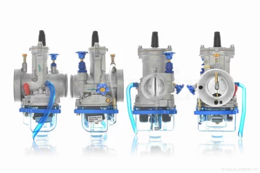 Карбюратор PWK30 ручной подсос +патрубок, жиклеры, игла "KEIHIN" , QT-032308