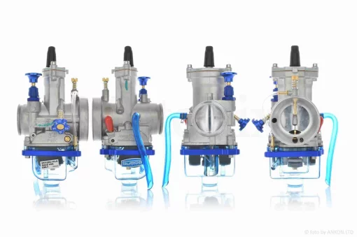 Карбюратор PWK34 ручне підкачування +патрубок, жиклери, голка "KEIHIN" , QT-032310