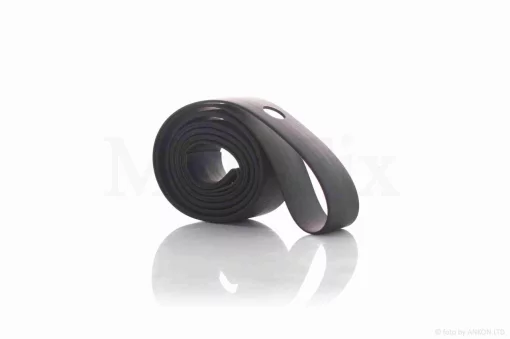 Обідня стрічка 16/17/18" (фліппер) мото, (силікон чорний), QT-034706