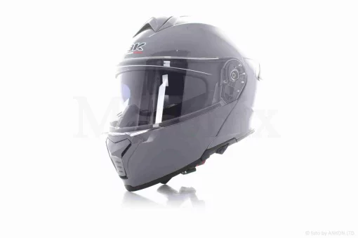 Шлем трансформер "IBK" (#900 серый, XL, очки), QT-034853