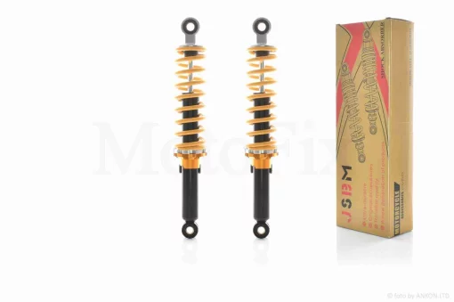 Амортизаторы задние h340, d12/10, регулируемые "JSBM" (желтые), QT-034903