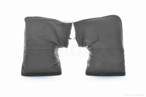 Рукавиці (рум'ятки) на кермо зимові світловідбивна вставка, QT-034933