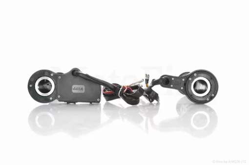 Грипси (ручки керма) універсальні, з підігрівом #60 (2 режими 50/70C, USB, адаптери троса), QT-032833