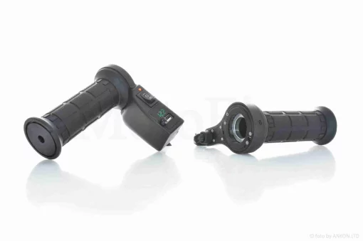 Грипси (ручки керма) універсальні, з підігрівом #60 (2 режими 50/70C, USB, адаптери троса), QT-032833