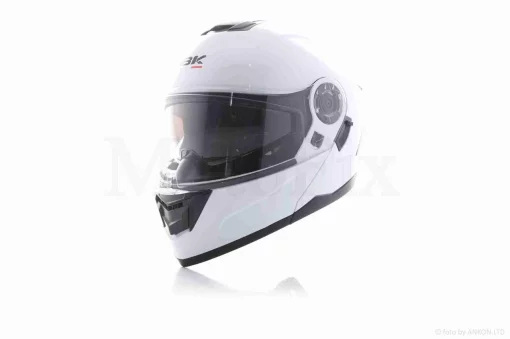 Шлем трансформер "IBK" (#965A габарит 3 режима, белый, XL, очки), QT-036118