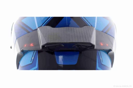 Шлем трансформер "IBK" (#965A габарит 3 режима, синий, L, очки), QT-035044