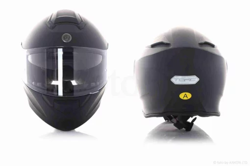 Шлем трансформер "TORC" (#T271S черный матовый, M, очки), QT-035047