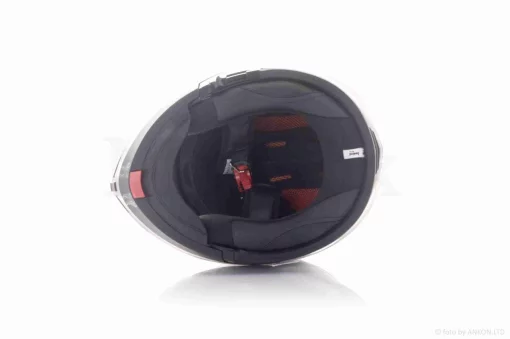 Шлем трансформер "TANKED" (#T270 черный матовый, M, очки), QT-035048