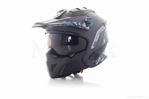 Шлем стритфайтер "IBK" (#819-7, YQ-76, XL), QT-035052