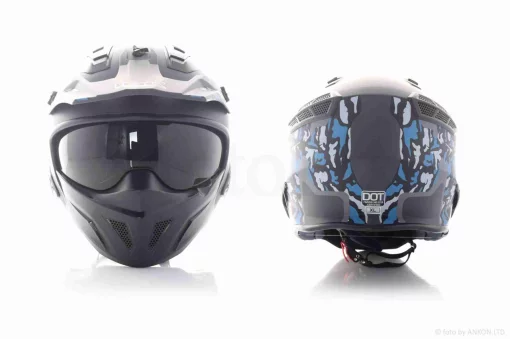 Шлем стритфайтер "IBK" (#819-7, YQ-76, XL), QT-035052