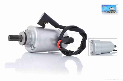 Электростартер CB125/150 9 шлицов +провод "LIPAI", QT-033065