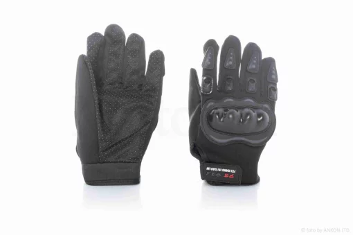 Перчатки мото "FX" L, черные, QT-035181