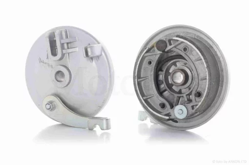 Кришка барабана гальмівного (перед) Peugeot VOGUE 50 +колодки, QT-035741