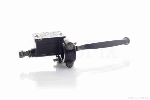 Машинка тормозная GY6, LEAD переднего тормоза (правая, низкая) (черная), QT-035868