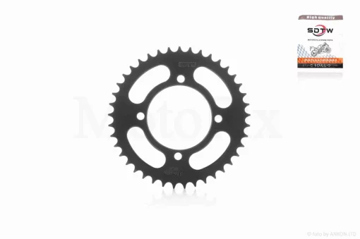 Зірка трансмісії задня 4-92/65, d76, D170 428-41T Пітбайк "SDTW" (#2, black), QT-036040