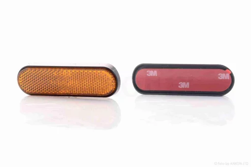 Світловідбивач (катафот) овальний, 3M скотч, QT-036059