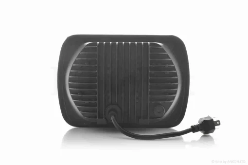 Фара мото діодна, прямокутна 198-140, 15 діодів, H4 #G02-1Z, QT-036413