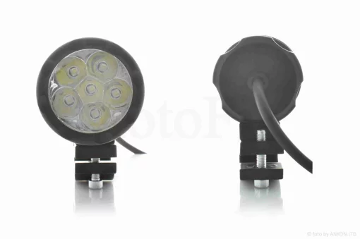 Фара додаткова діодна, кругла d62, кругле кріплення #P05-27Z1, QT-036423