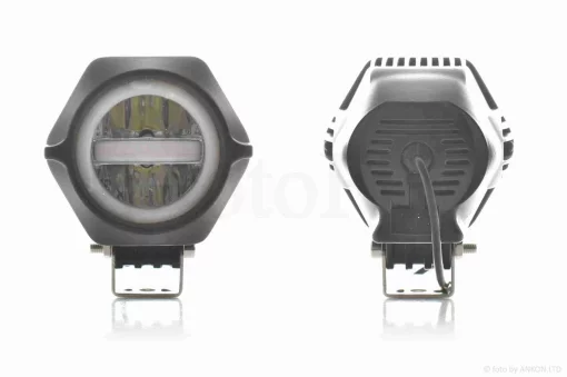 Фара додаткова діодна, шестикутна 92-86, багаторежимна #A01-6Z1, QT-036424