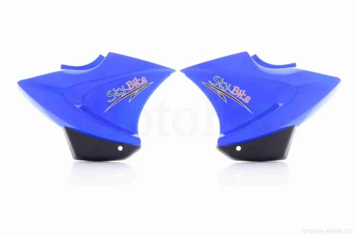 Пластик BIRD 125 боковая пара на бардачок, синий "SKYMOTO", QT-036447